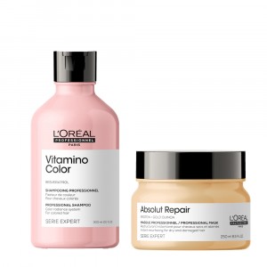 Kit Cuidado del Color y Reparación: Shampoo + Máscara L'Oréal Professionnel