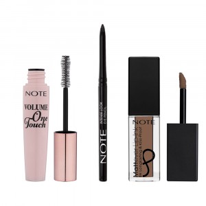 Kit Note: Máscara Pestañas + Delineador Intense Look + Labial Mattever