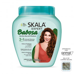 Máscara Capilar Vegana Hidratante Babosa Expert x1kg Skala
