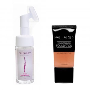 Kit Foundation Palladio x 27ml + Espuma Limpieza x120ml Celebrity