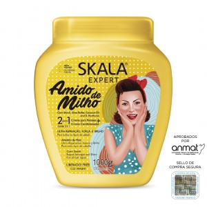 Máscara Capilar Vegana Amido de Milho Expert x1kg Skala