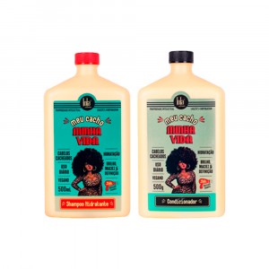 Kit Shampoo + Acondicionador Meu Cacho Minha Vida Lola Cosmetics
