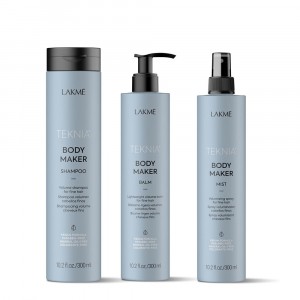 Combo Completo Voluminizador Cabellos Finos Body Maker Lakmé