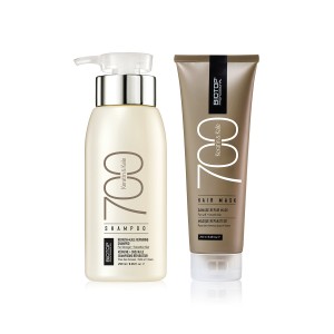 Kit Reparación Shampoo 250ml + Mascarilla 250ml Línea 700 Biotop Profesional