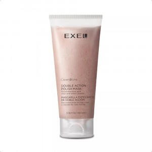 Mascarilla Exfoliante Doble Acción Vegana x100 ml Green Line Exel