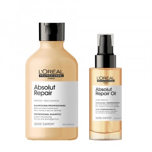 Kit Shampoo + Spray 10 en 1 Absolut Repair L'Oréal Professionnel