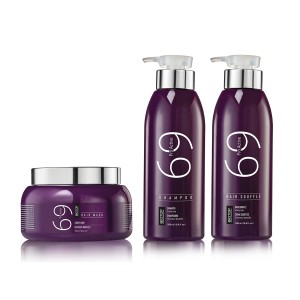 Kit Rizos y ondas perfectas Shampoo 500ml + Mascarilla 550 + Crema Def. 500ml Linea 69 Biotop Professional