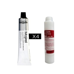 Kit x4 Tinturas Majirel Coloración x 50grs. Loreal Professionnel